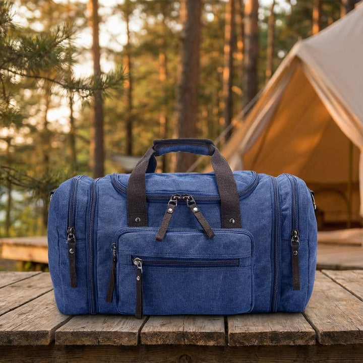 Rozszerzalna torba podróżna Weekender Pro z płótna, idealna na weekendowe wyjazdy i dłuższe podróże, unisex.