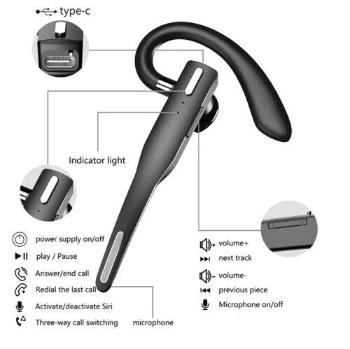 Zestaw głośnomówiący słuchawka bluetooth dla kierowców