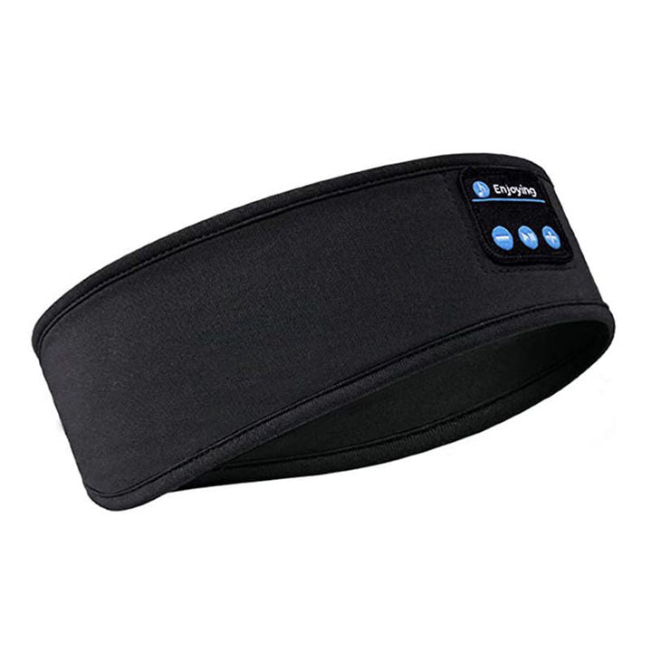 Słuchawki Bluetooth z maską do spania dla komfortowego snu i relaksu. Bezprzewodowa opaska na oczy z muzyką.