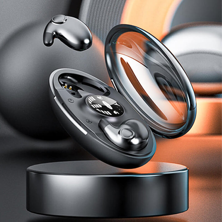 Bezprzewodowe słuchawki Bluetooth do podróży i snu. Ergonomiczne, z aktywną redukcją szumów.