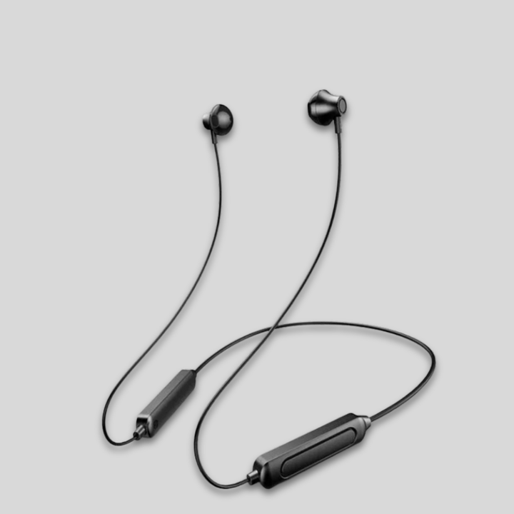Odporne na pot słuchawki sportowe Bluetooth douszne. Idealne do biegania i treningów z muzyką.