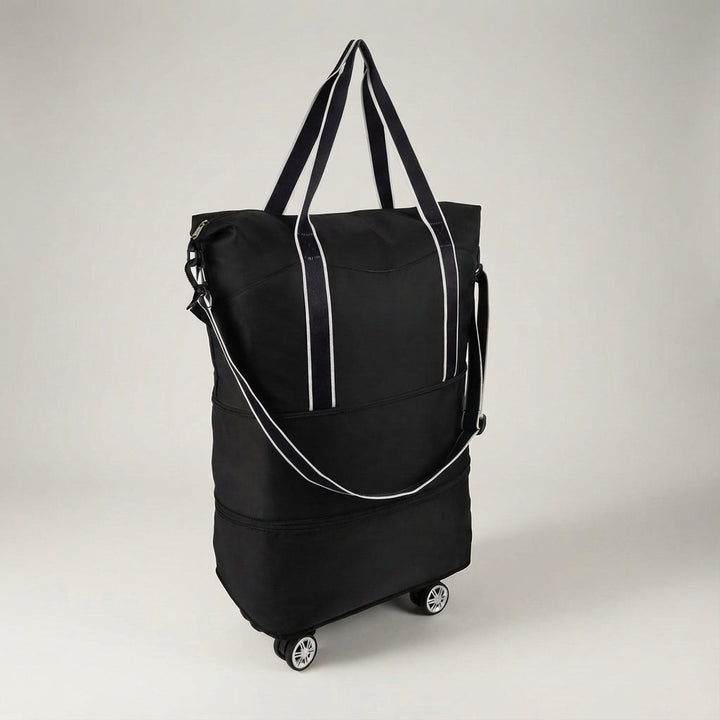Wodoodporna torba duffel GlideBag na kółkach, składana, uniwersalna dla kobiet i mężczyzn.