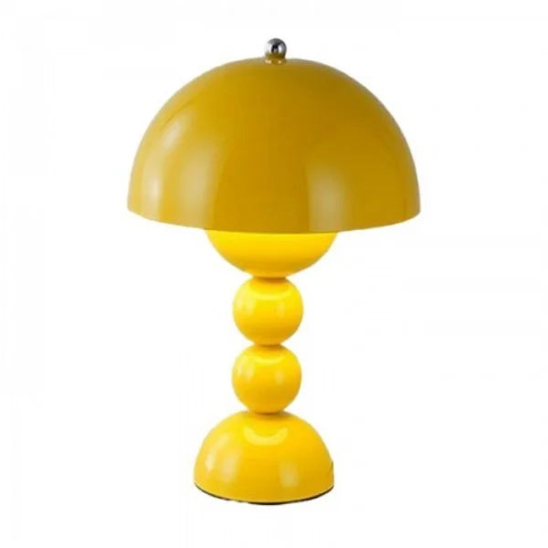 Piękna skandynawska lampa stołowa LED, ładowalna. Designerskie oświetlenie akrylowe, idealne do wnętrz.