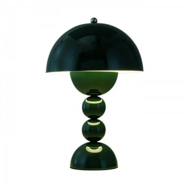 Minimalistyczna lampa stołowa LED, ładowalna, skandynawska. Designerskie oświetlenie akrylowe.