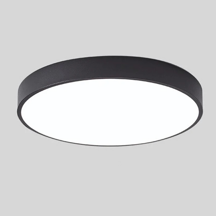 Nowoczesne oświetlenie LED. Skandynawska lampa sufitowa do biura.