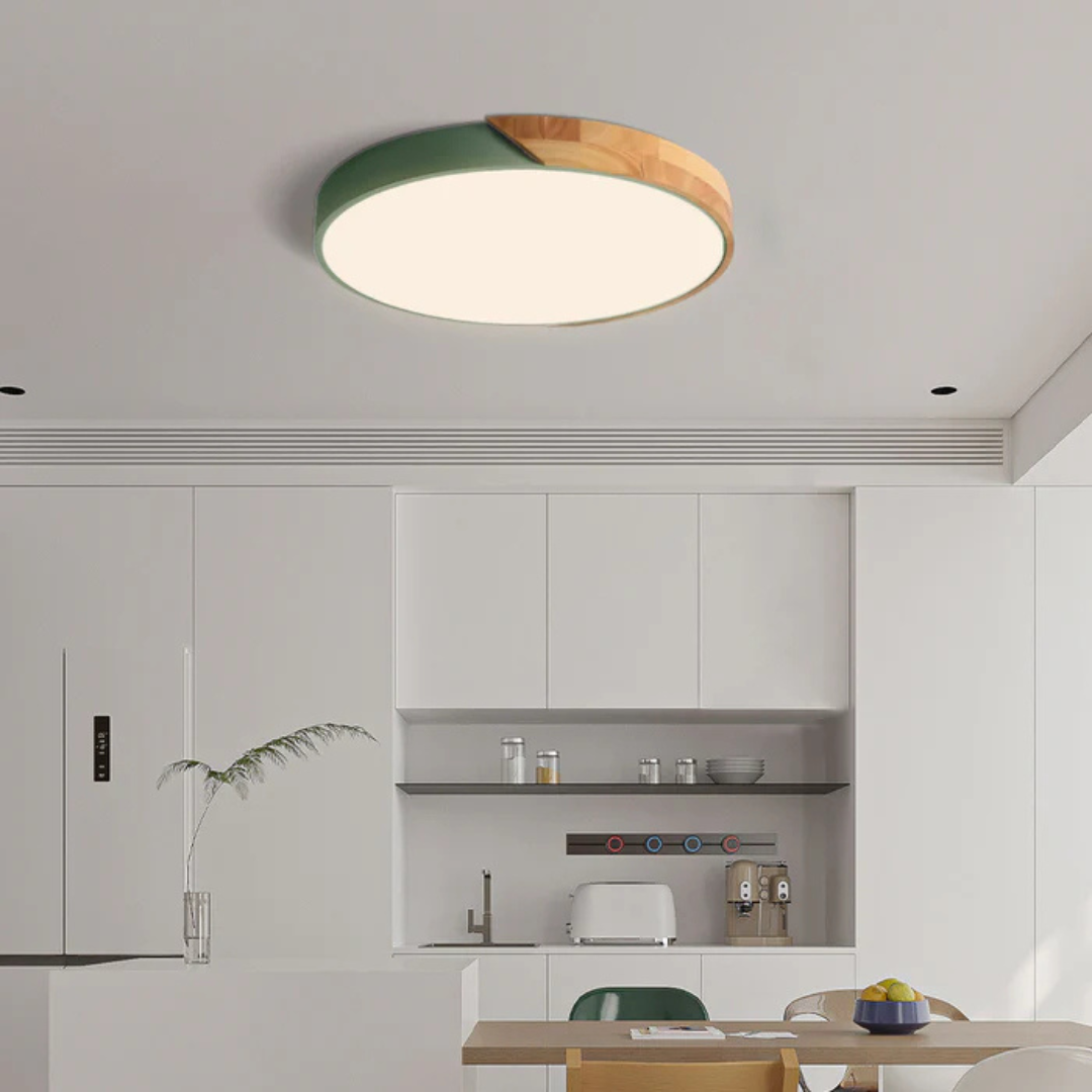 Lampa LED sufitowa do nowoczesnego wnętrza. Skandynawski design.