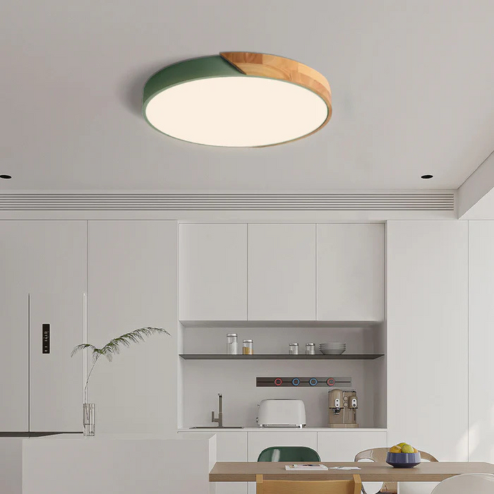 Lampa LED sufitowa do nowoczesnego wnętrza. Skandynawski design.