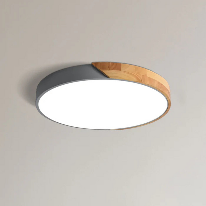 Lampa sufitowa LED w stylu skandynawskim. Idealna do jadalni.