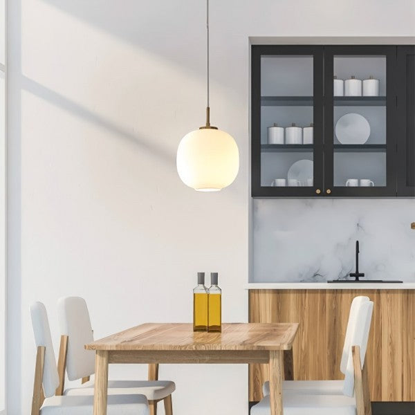 Lampa wisząca LED cluster do otwartych przestrzeni. Skandynawskie, nowoczesne oświetlenie okrągłe.