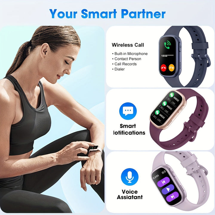 Elegancki smartwatch dla dzieci w odcieniu bordeaux z widocznym krokomierzem