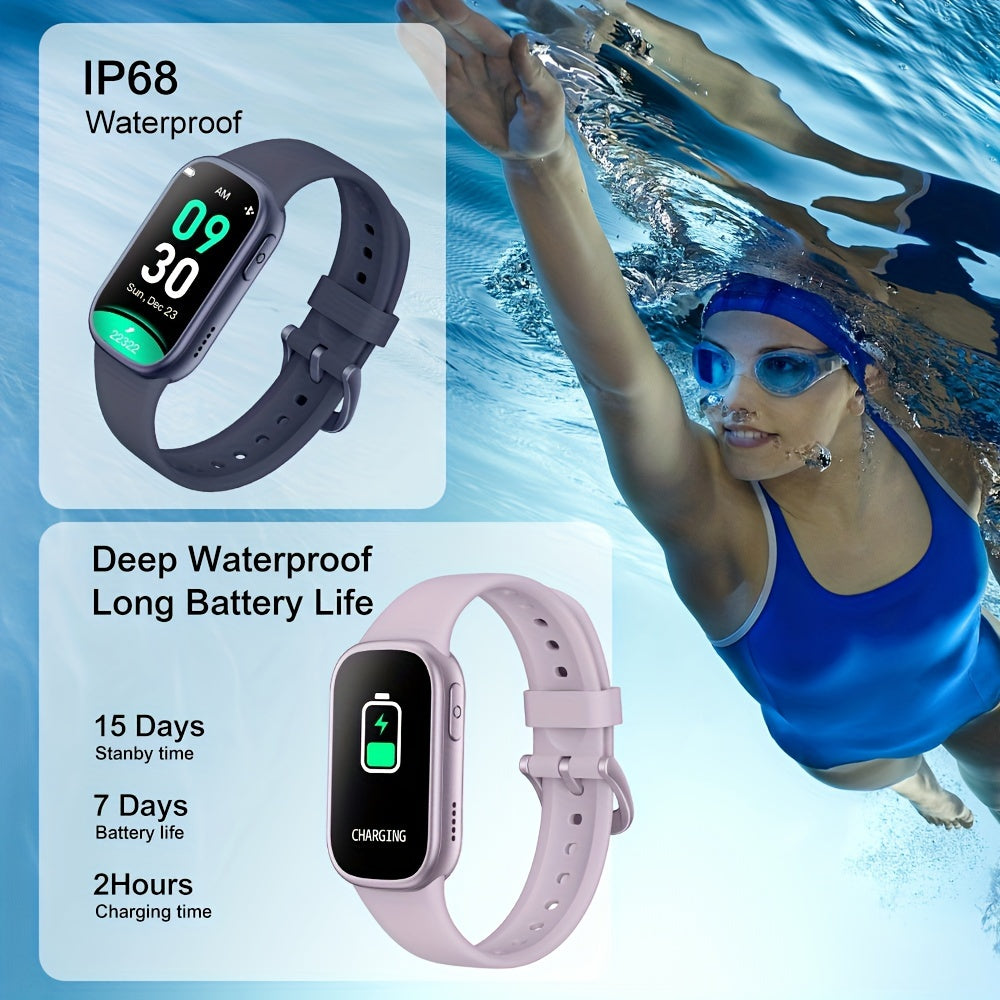 Smartwatch dla dzieci prezentujący funkcję wodoszczelności podczas pływania