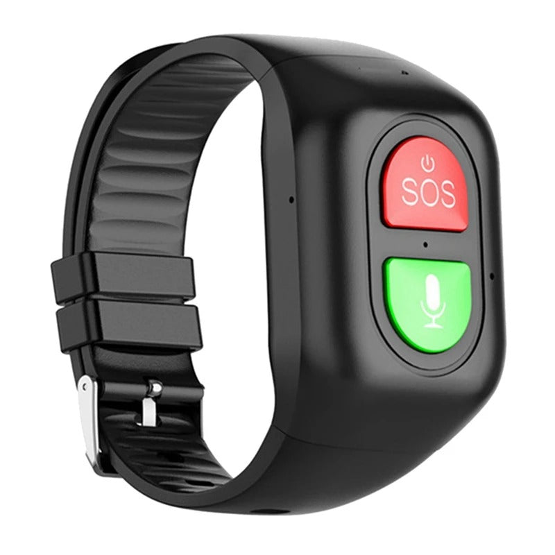 Smartwatch GPS 4G dla seniora z SOS, lokalizatorem, monitorem zdrowia. Idealny dla bezpieczeństwa starszych osób.