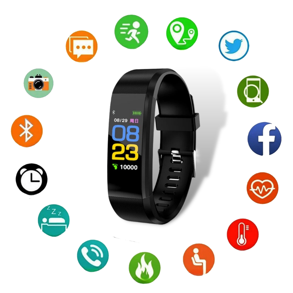 Wytrzymały smartwatch z długim czasem pracy na baterii. Ładowanie magnetyczne. Gotowy na cały dzień.