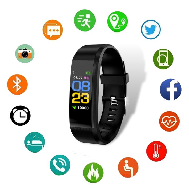 Wytrzymały smartwatch z długim czasem pracy na baterii. Ładowanie magnetyczne. Gotowy na cały dzień.