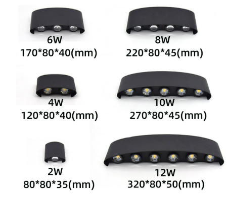 Lampa ogrodowa LED, smukła, wodoodporna, energooszczędna, doskonała do nowoczesnego designu.
