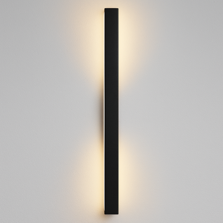 Smukła, nowoczesna lampa LED zewnętrzna. Kinkiet tarasowy/ogrodowy, wodoodporny, idealny na elewację.