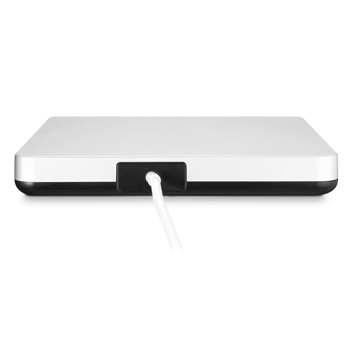 Zewnętrzna, uniwersalna nagrywarka CD/DVD USB dla Mac/Windows. Smukła konstrukcja, łatwa do podłączenia i użycia.