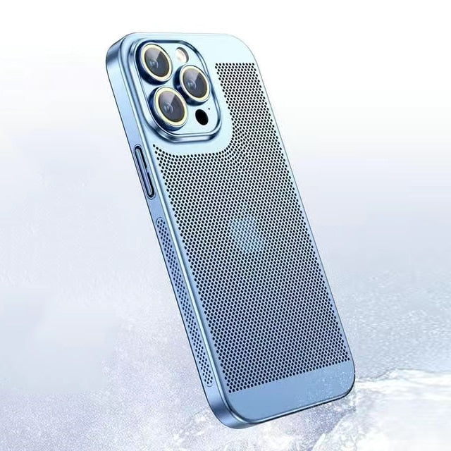 Wytrzymałe i smukłe etui z poliwęglanu na iPhone, elegancki futerał zapewniający codzienną ochronę urządzenia.