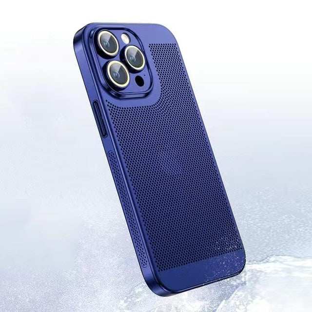 Lekkie, smukłe etui ochronne na iPhone, zabezpiecza telefon przed uderzeniami, wygodny i funkcjonalny futerał.