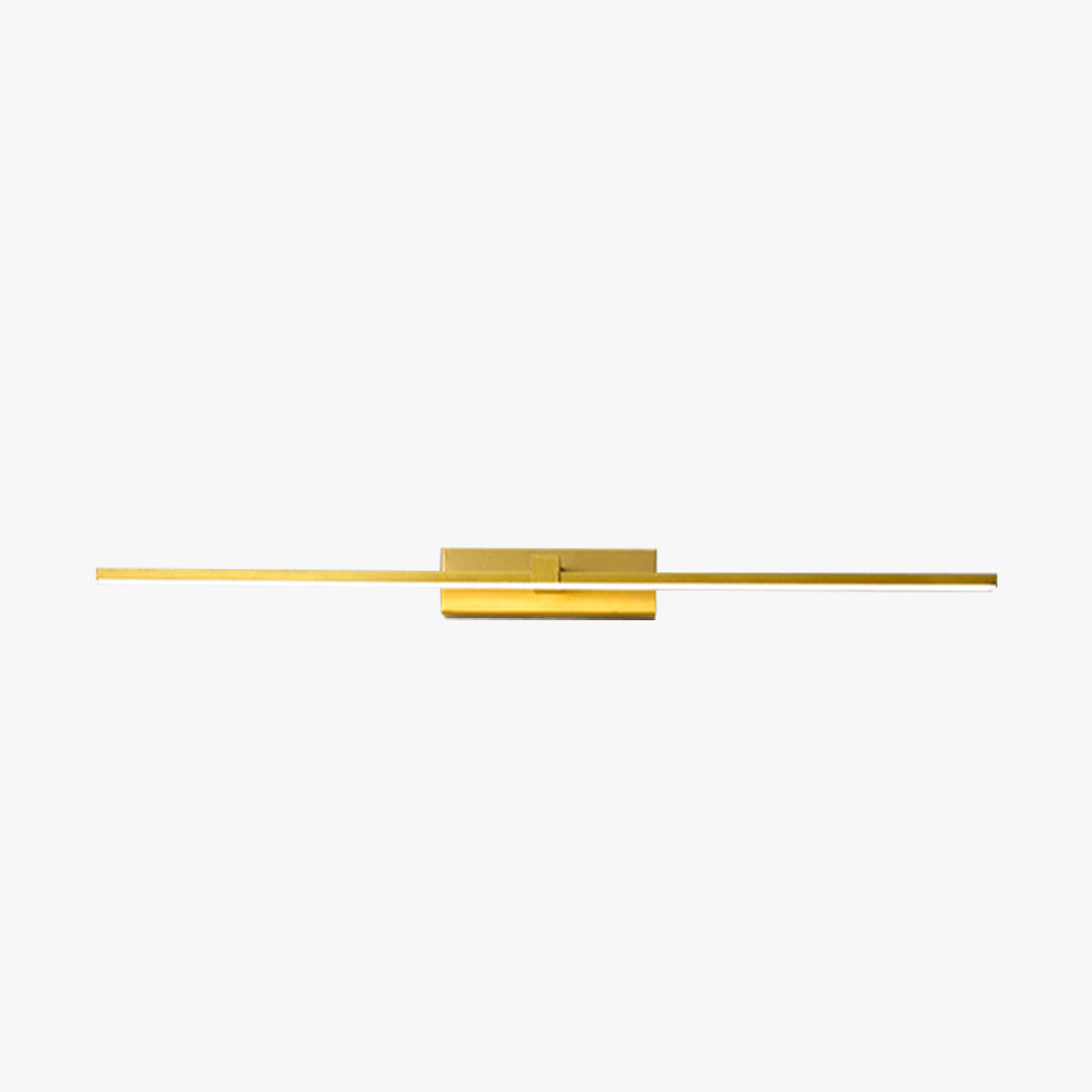 Smukła lampa LED do łazienki, oświetlenie ścienne, minimalistyczne i funkcjonalne.