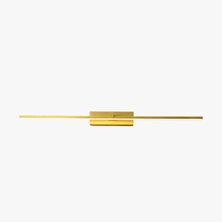 Smukła lampa LED do łazienki, oświetlenie ścienne, minimalistyczne i funkcjonalne.
