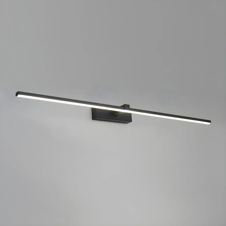 Liniowa lampa ścienna LED IP44, minimalistyczne oświetlenie łazienkowe, wydajne.