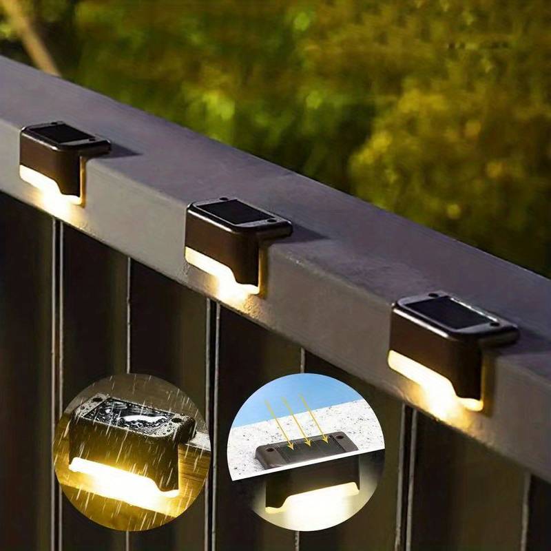 Solarna lampa LED do ogrodu, tarasu. Bezprzewodowe, automatyczne oświetlenie zewnętrzne z energią słoneczną.