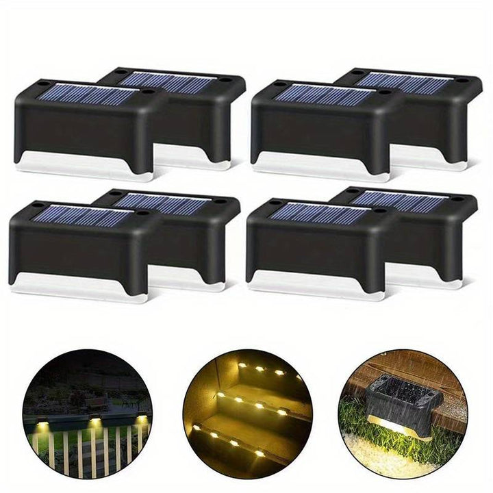 Energooszczędna solarna lampa LED do ogrodu, na taras lub balkon. Automatyczne oświetlenie zewnętrzne.
