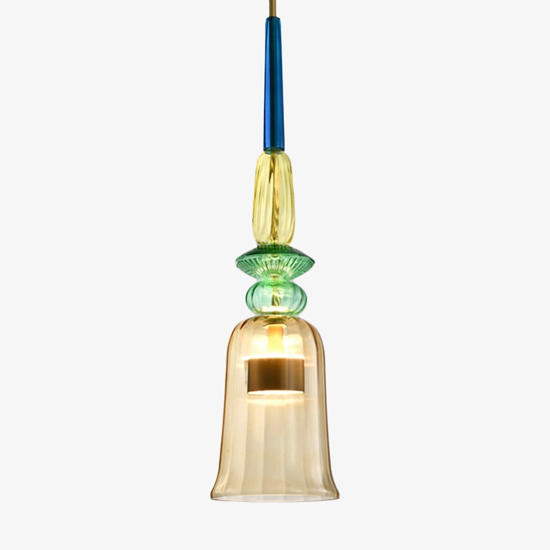 Kolorowa lampa sufitowa LED Sofia – detale i wykończenie