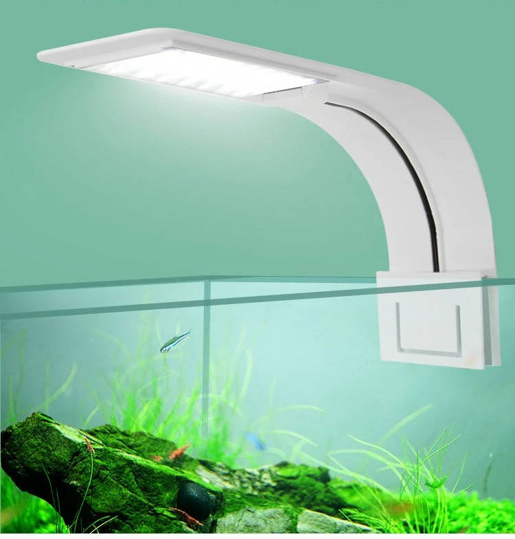 Profesjonalna lampa LED do oświetlenia akwarium, ultracienka. Żywe barwy dla flory i fauny akwariowej.