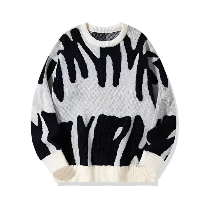 Sweter męski Edan, ciepły i komfortowy na jesień i zimę. Elegancki sweter zimowy, odzież męska.