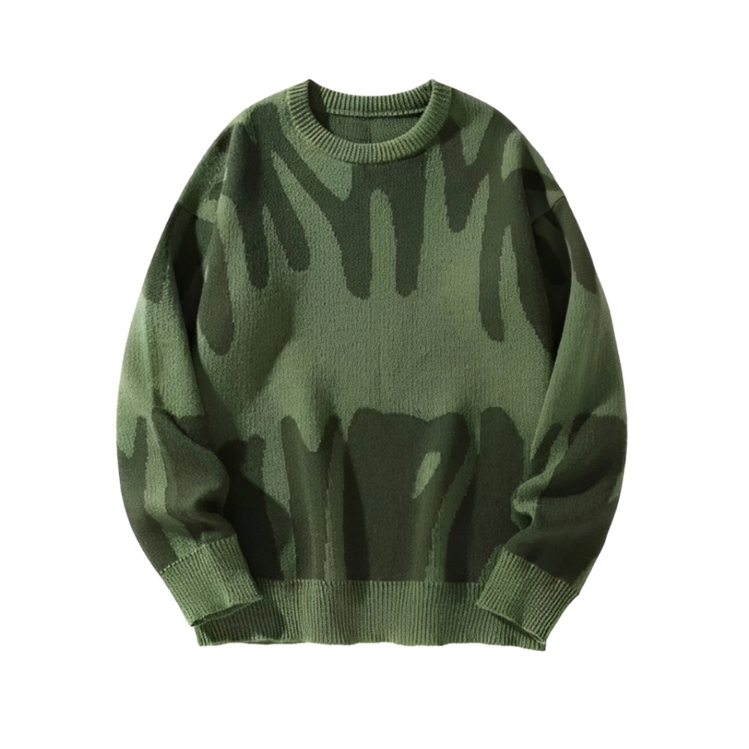 Elegancki sweter Edan dla mężczyzn. Idealny do stylizacji casual i smart casual. Modny sweter zimowy.