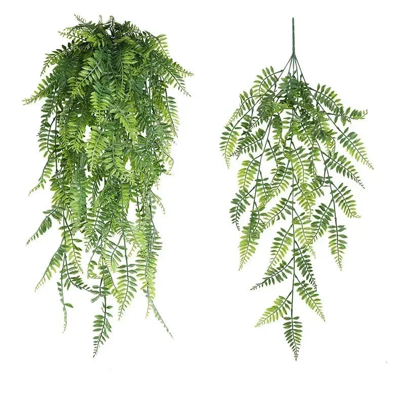 Tropikalna sztuczna Monstera, gęsta girlanda z liści. Idealna do tworzenia zielonych ścian i tła.