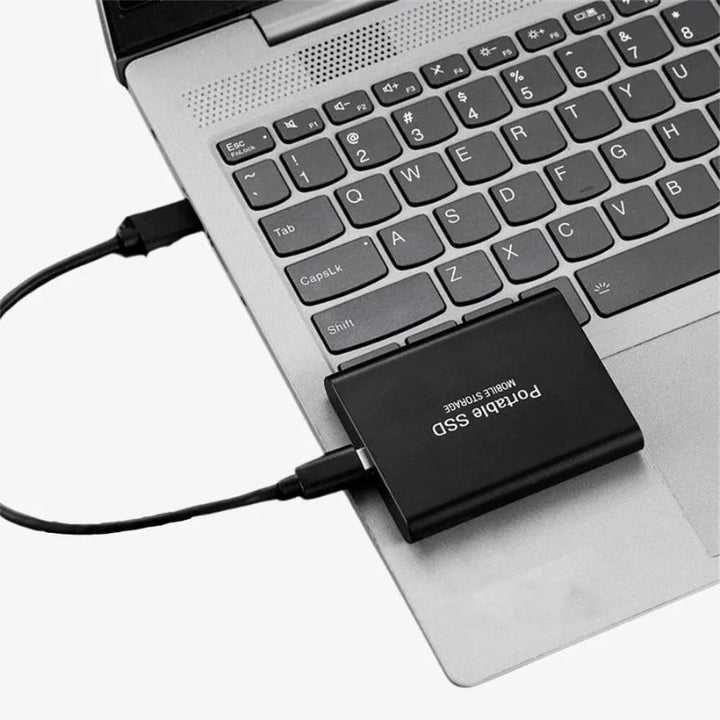 Kompaktowy szybki dysk SSD USB-C do 30TB, pamięć masowa na dane, zdjęcia i filmy.