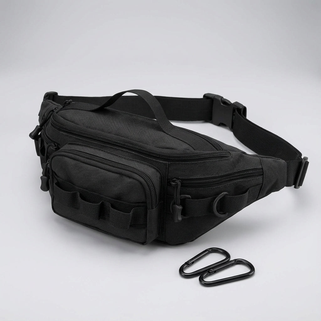Wielofunkcyjna saszetka biodrowa EDC RangerPack. Nerka taktyczna z systemem MOLLE dla miłośników outdooru.