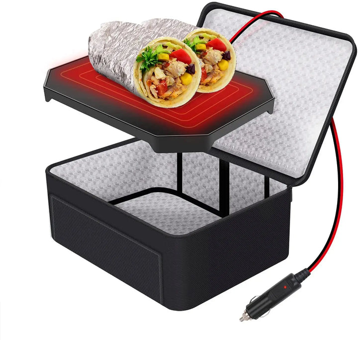 Przenośny lunch box w eleganckim opakowaniu prezentowym