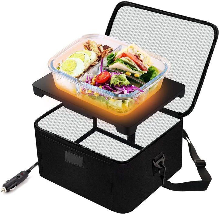 Przenośny podgrzewacz do żywności lunch box z pojemnikiem w środku