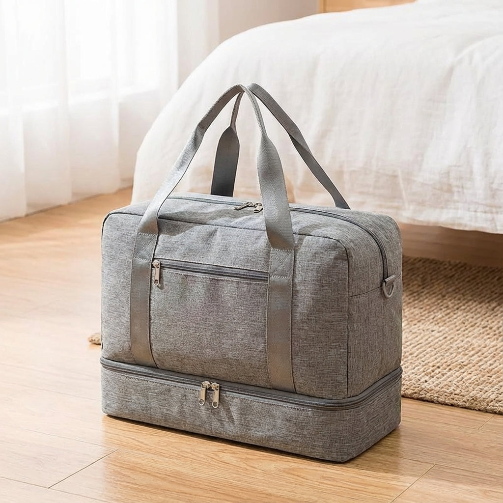 Torba podróżna Stowport unisex z przegrodą na buty, idealna na weekend. Wodoodporna, duża pojemność bagażu.