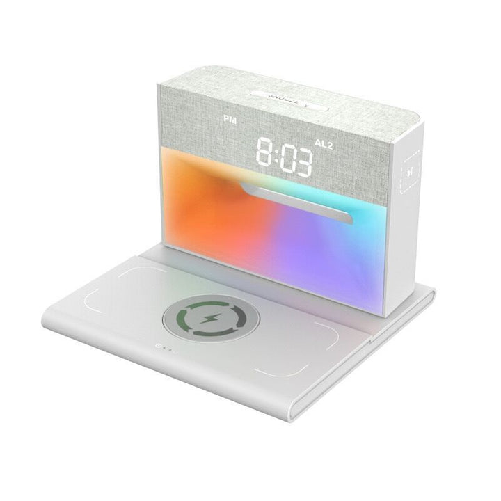 Multimedialny stojak na telefon z głośnikiem Bluetooth, do oglądania wideo i słuchania muzyki.