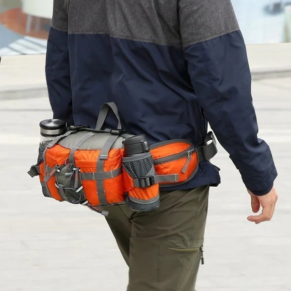 Wodoodporna torba na pasek Travon dla aktywnych. Ultralekka saszetka sportowa unisex na outdoor.