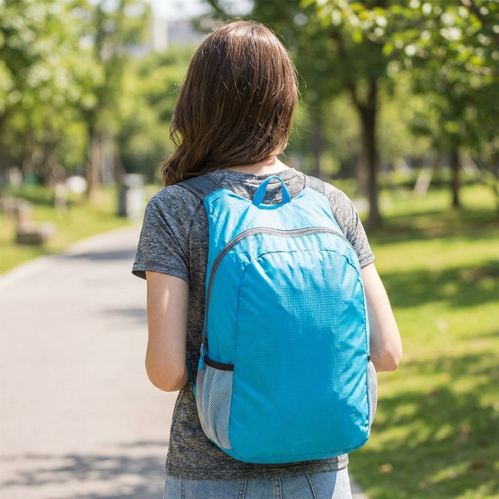 Ultralekki składany plecak podróżny unisex, idealny do przechowywania i transportu.