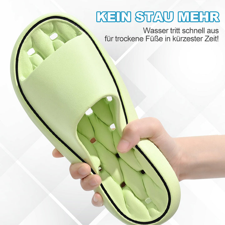 Ergonomiczne kapcie chmurki dla relaksu i zdrowia stóp. Unisex, ultramiękkie, szybkoschnące.