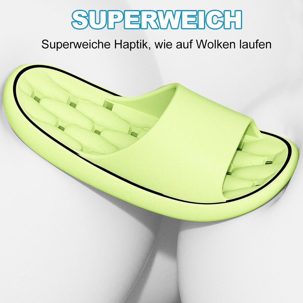 Luksusowe kapcie chmurki unisex. Ergonomiczne, szybkoschnące klapki domowe z miękkiej pianki EVA.