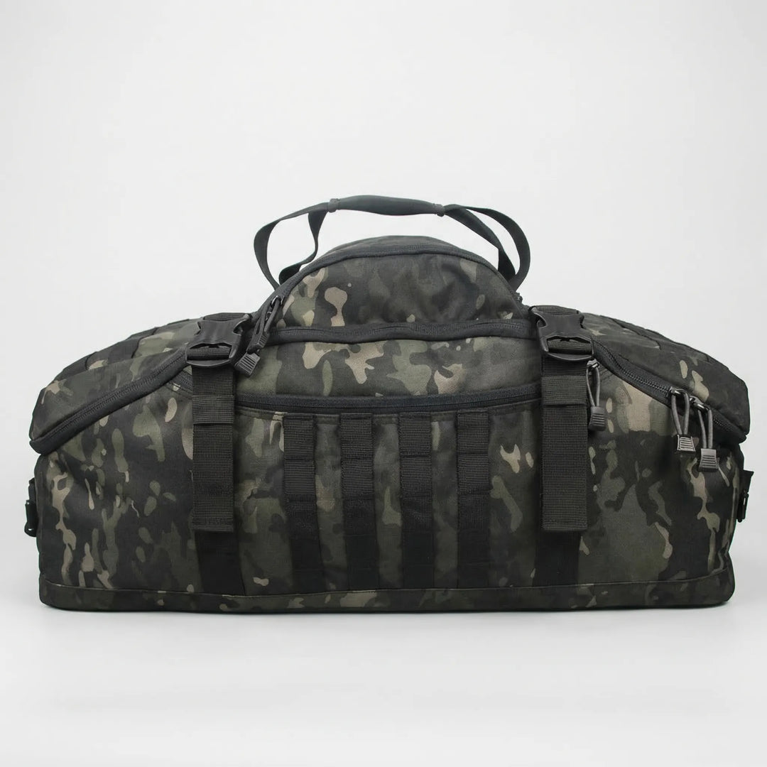 Plecak militarny trekkingowy z systemem MOLLE. Uniseks, pojemny, idealny na outdoor i podróże.