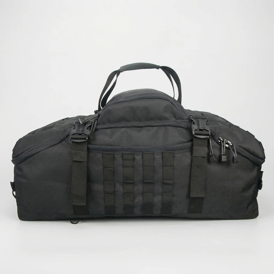 Pojemny plecak outdoorowy MOLLE 70L, uniseks. Niezbędny na długie wędrówki, kemping i podróże.
