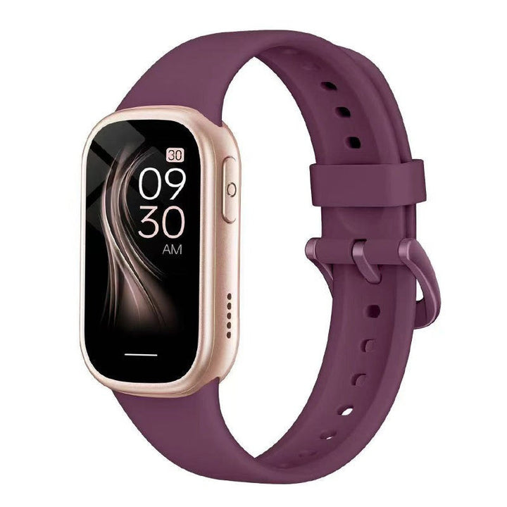 Uniseks smartwatch z długą baterią dla aktywnych, synchronizacja z Android i iOS, do sportu i zdrowia.