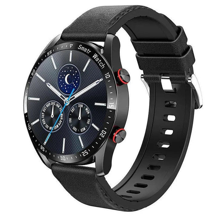 Inteligentny smartwatch uniseks: glukoza, puls, ciśnienie, SpO2, temperatura. Kompleksowy monitoring zdrowia.