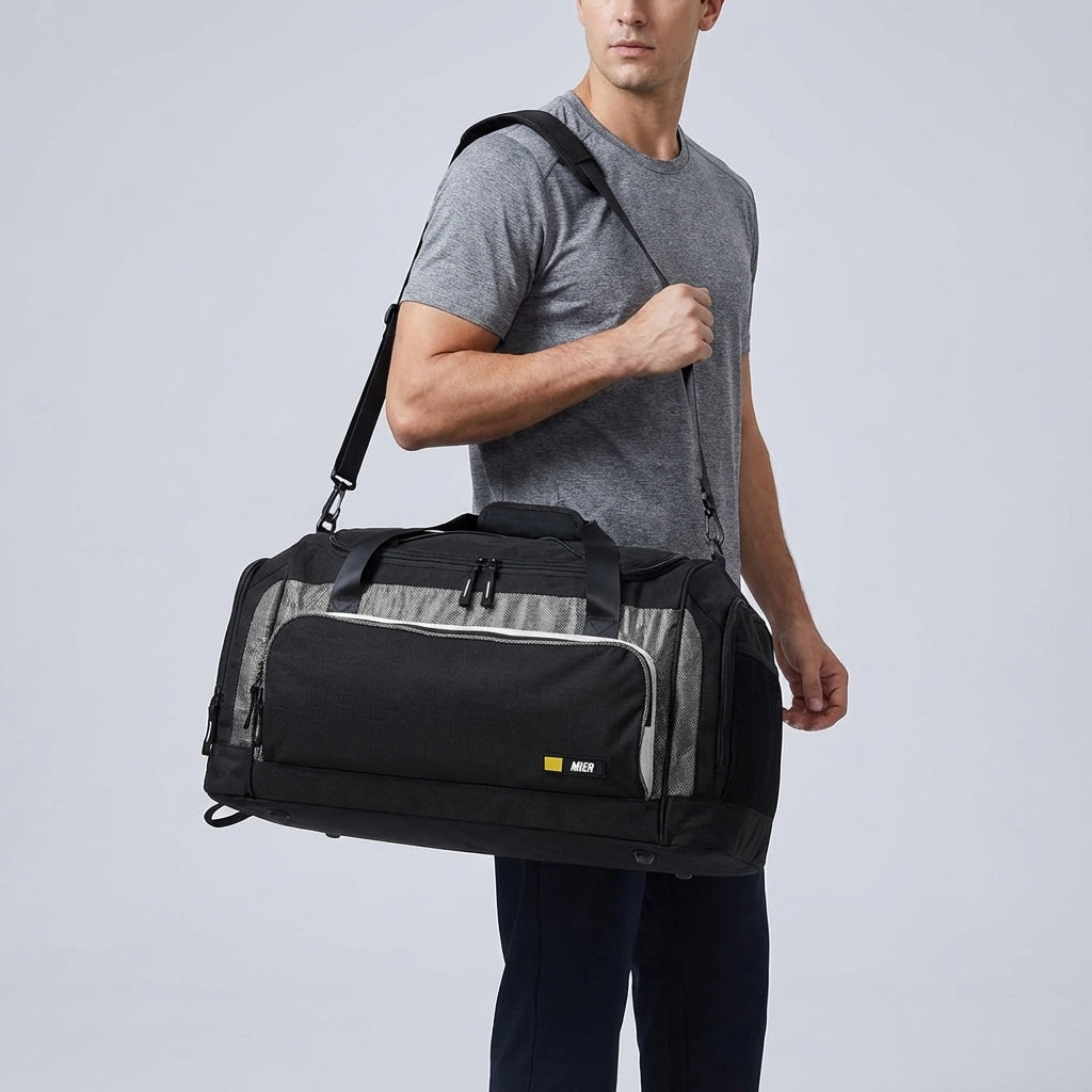 Weekendowa torba duffel TravelPort, uniseks, idealna jako bagaż podręczny, wodoodporna.