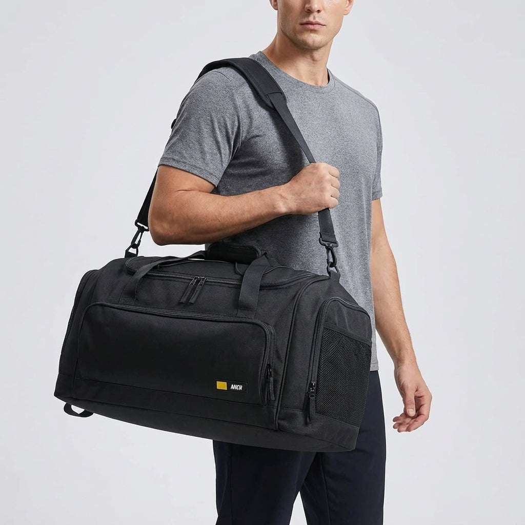 Stylowa torba duffel TravelPort, uniseks, wytrzymała i wodoodporna, na każdą podróż.