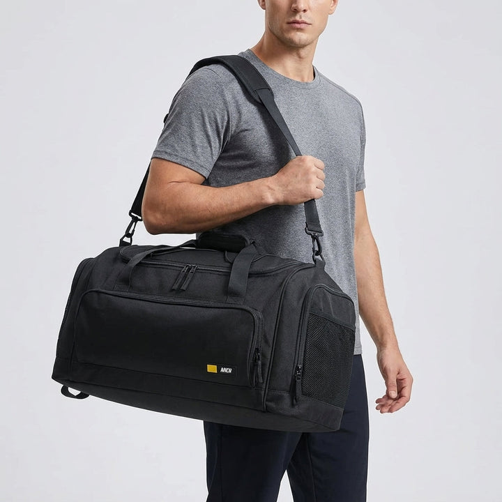 Stylowa torba duffel TravelPort, uniseks, wytrzymała i wodoodporna, na każdą podróż.